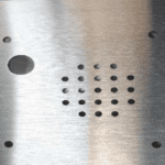 deburring machine sheet metal for stroke-sanding, mostly done in automatic hairline grinding machine