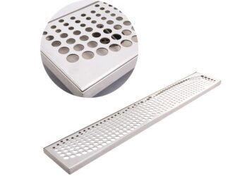 Stainless steel perforated sheet metal product, hole drain grating fabricated and manufactured in our factory in vietnam